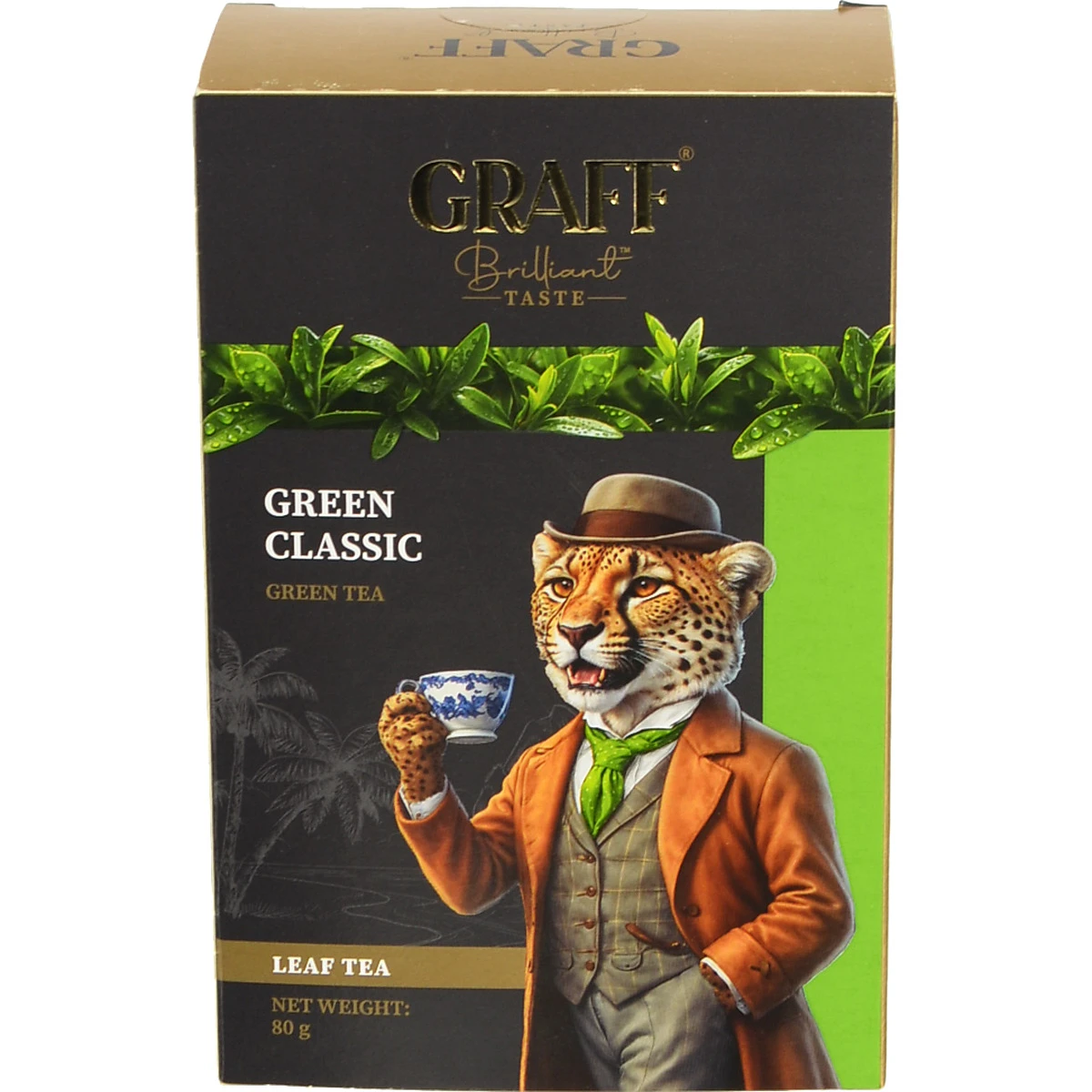 Чай Graff 80г байховий класичний зелений
