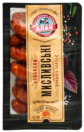 Ковбаски мисливські п.к Алан