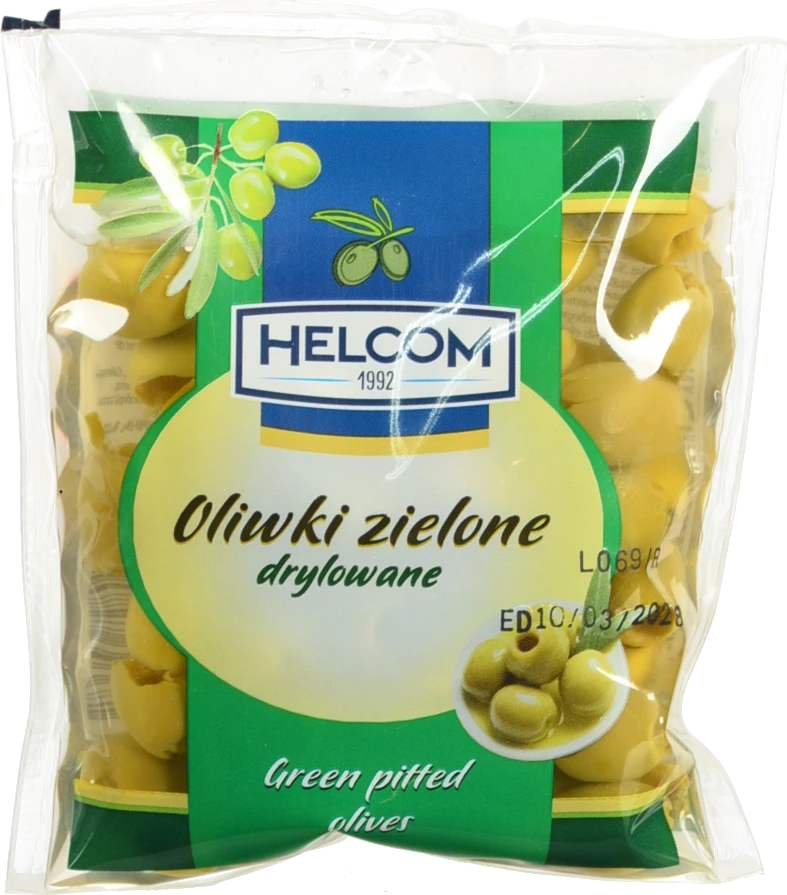 Оливки Helcom 195г б.кісточки