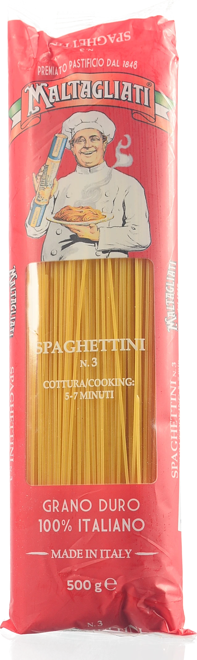 Макарони Maltagliati 500г спагеттіні