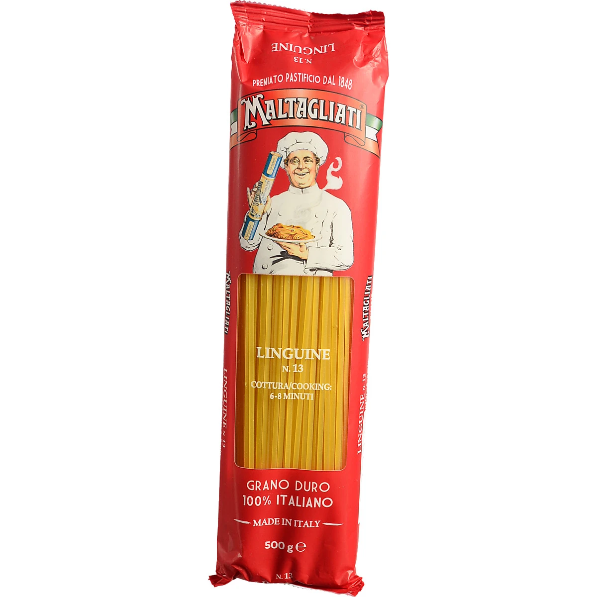 яМакарони Maltagliatti 500 г Лiнгвiнi м уп