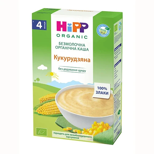 Каша кукурудзяна органічна Hipp 200г безмолочна