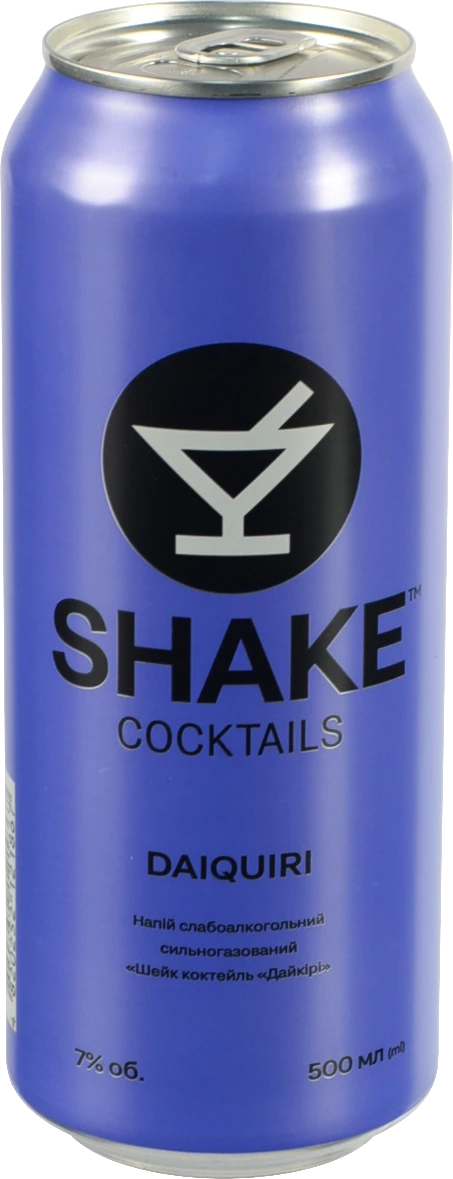 Коктейль слабоалкогольний Shake 0.5л Дайкірі 7%