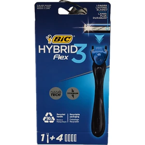 Бритвена система 3-лезова Hybrid 3 Flex Bic 1шт
