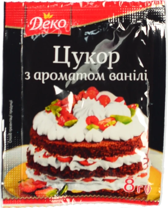 Цукор з ароматом ванілі Деко 8г