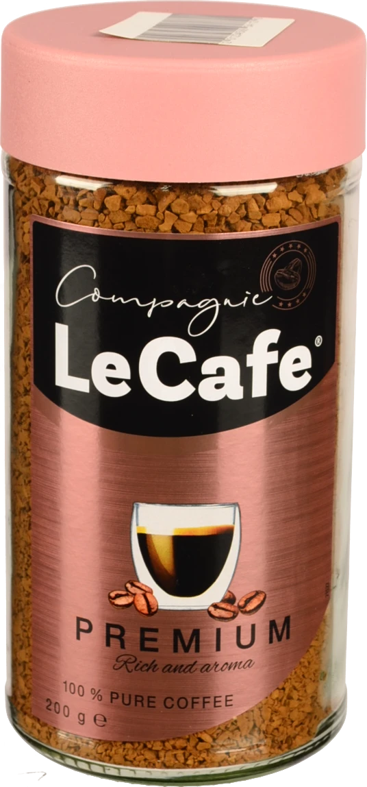 Кава Le Cafe 200г premium розчинна ск.