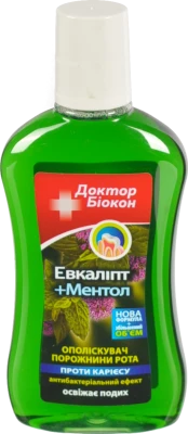 Ополіскувач д.рота Біокон 300мл евкаліпт ментол