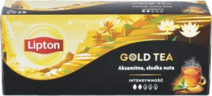 Чай чорний Gold Tea Lipton к/у 37.5г