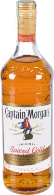 Алкогольний напій Captain Morgan 1л Spiced Gold