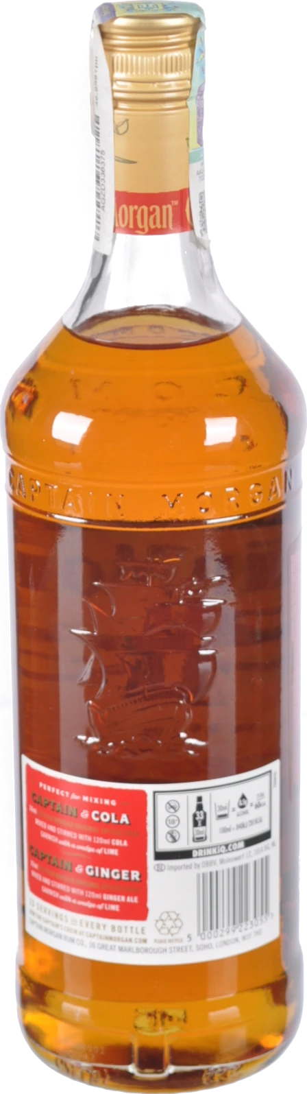 Алкогольний напій Captain Morgan 1л Spiced Gold