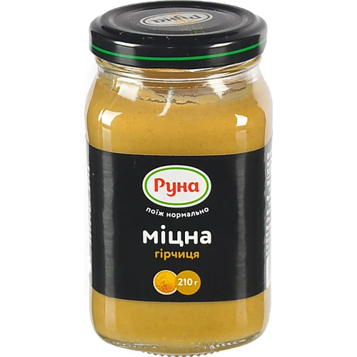 Гірчиця Міцна Руна с/б 210г