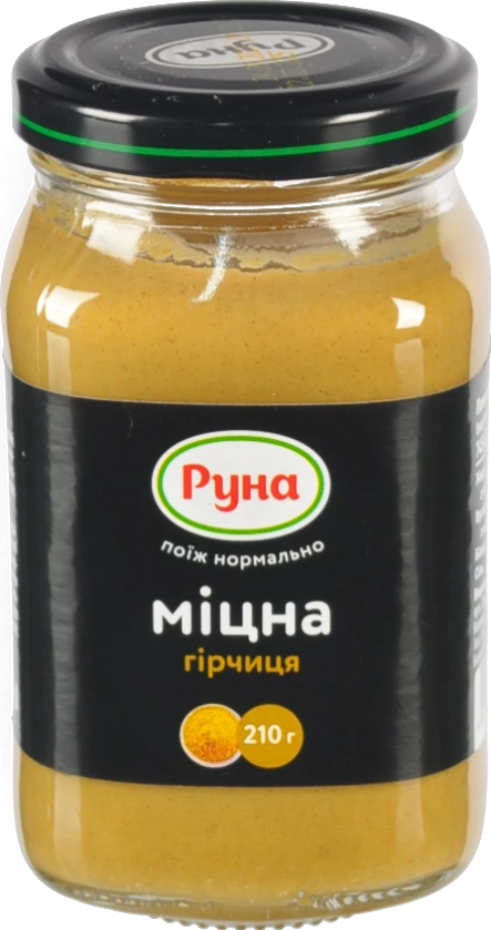 Гірчиця Міцна Руна с/б 210г