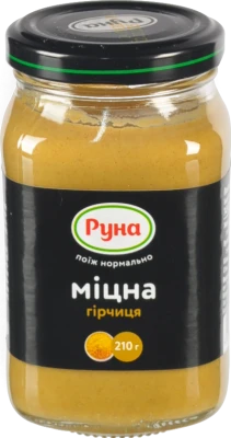Гірчиця Міцна Руна с/б 210г