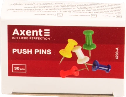 Кнопки Axent 30шт гвоздик кільк.