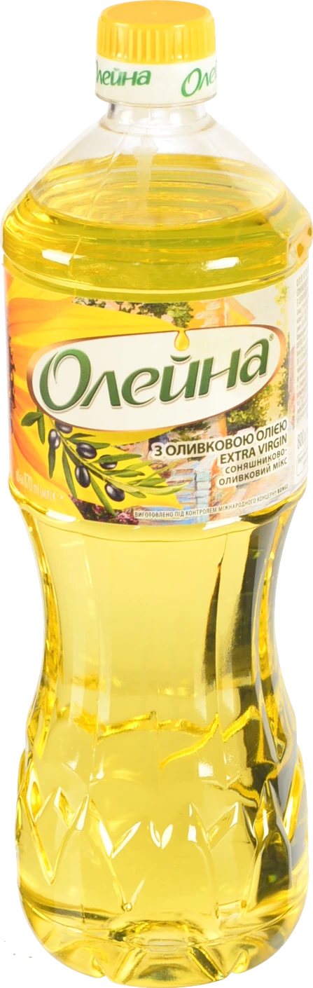 Олія соняшниково-оливкова Олейна 0.87л