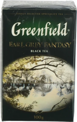 Чай Greenfield Earl Grey Fantasy чорний байховий 100г