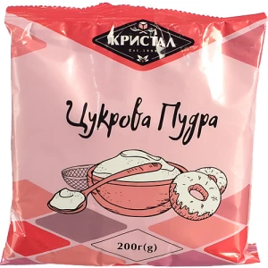 Пудра цукрова Кристал 200г