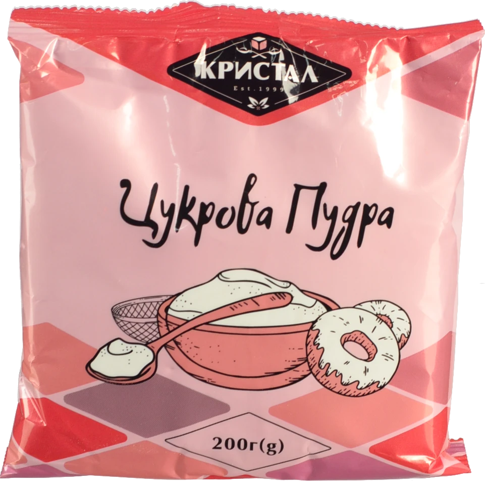 Пудра цукрова Кристал 200г