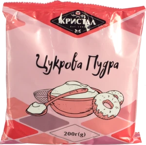 Пудра цукрова Кристал 200г