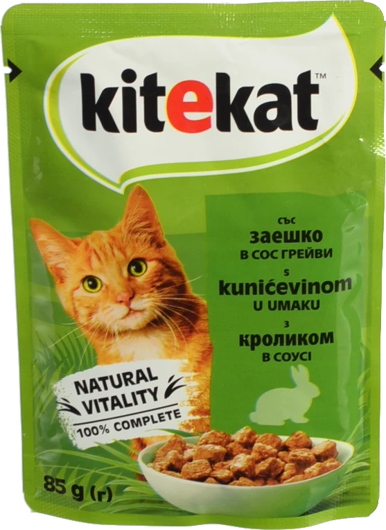 Корм Кітікет 85г кролик в соусі пауч