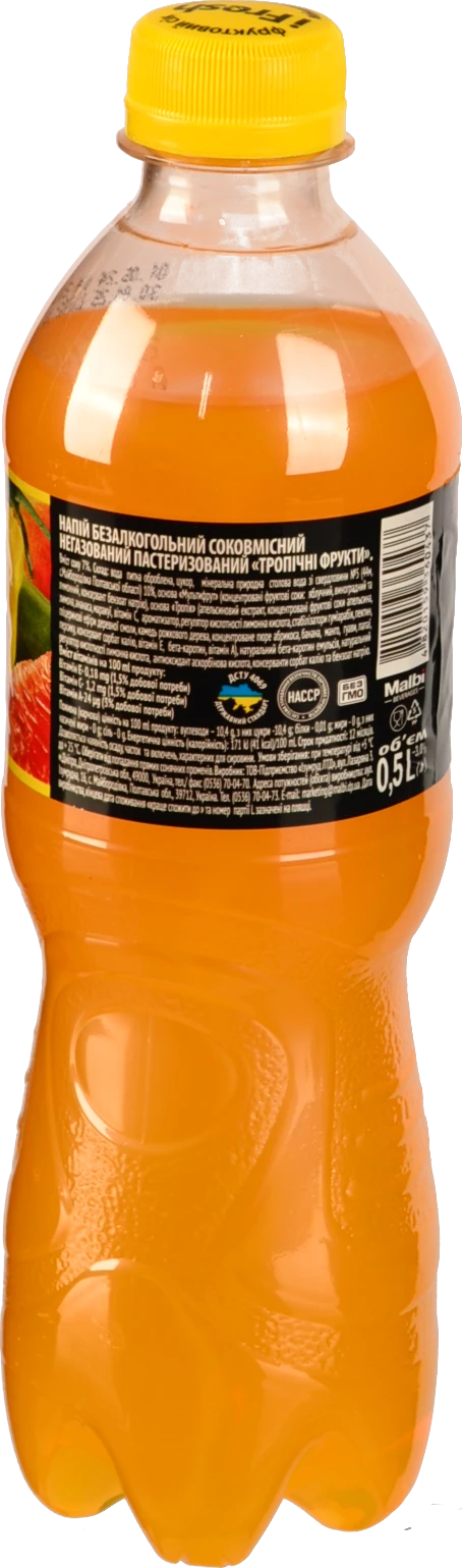 Напій безалкогольний негазований пастеризований Тропічні фрукти iFresh п/пл 0.5л