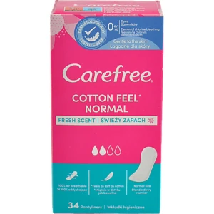 Прокладки щоденні Cotton ароматичні Carefree 34шт