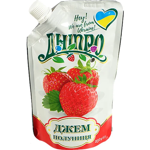 Джем Dnipro 250г полуниця  д.п