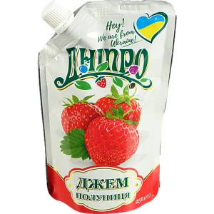 Джем Dnipro 250г полуниця  д.п