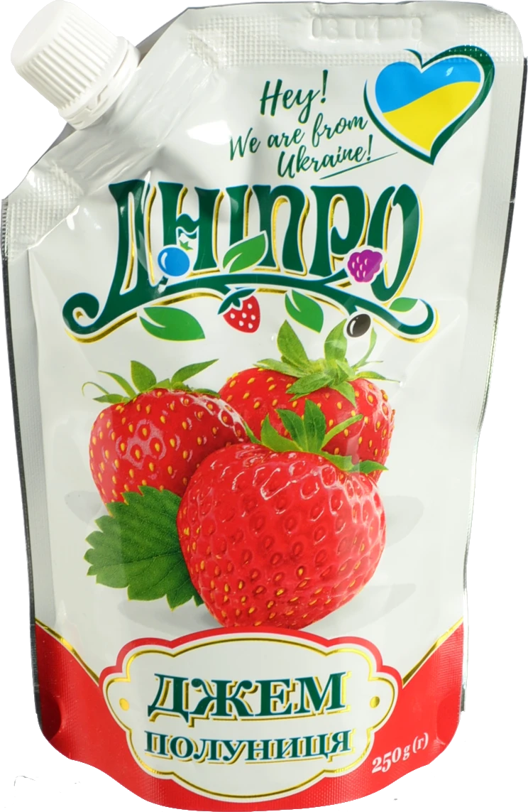 Джем Dnipro 250г полуниця  д.п