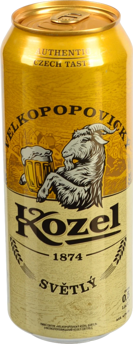 Пиво Velkopopovicky Kozel Světlý світле 0.5л