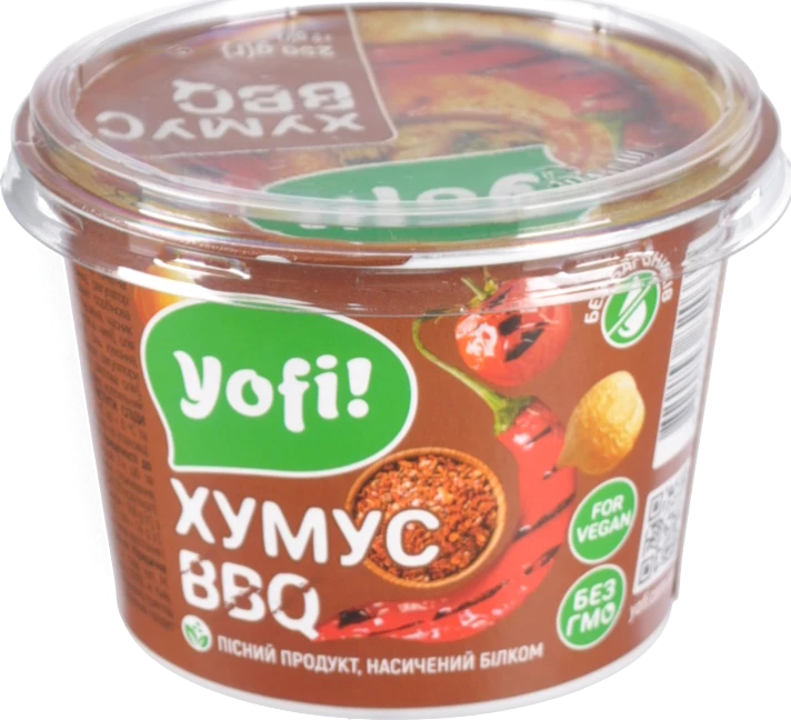 Хумус BBQ Yofi! ст 250г