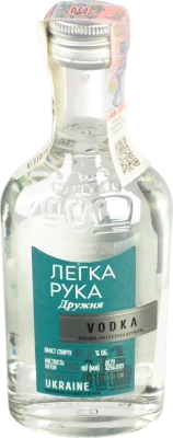 Горілка 180мл 40% Дружня Легка рука пл