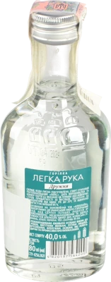 Горілка 180мл 40% Дружня Легка рука пл