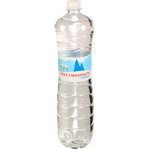Вода Fine Waters 1.5л Закарпаття н.газ мінеральна