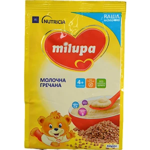 Каша Milupa Нутриція, Молочна гречана каша (4м+)