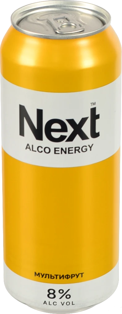 Енергетичний напій Next 0.5л Мультифрукт 8% Алк.