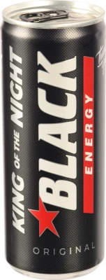 Напій енергетичний безалкогольний Black Energy 250мл