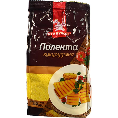 Полента кукурудзяна Сто пудів м/у 300г