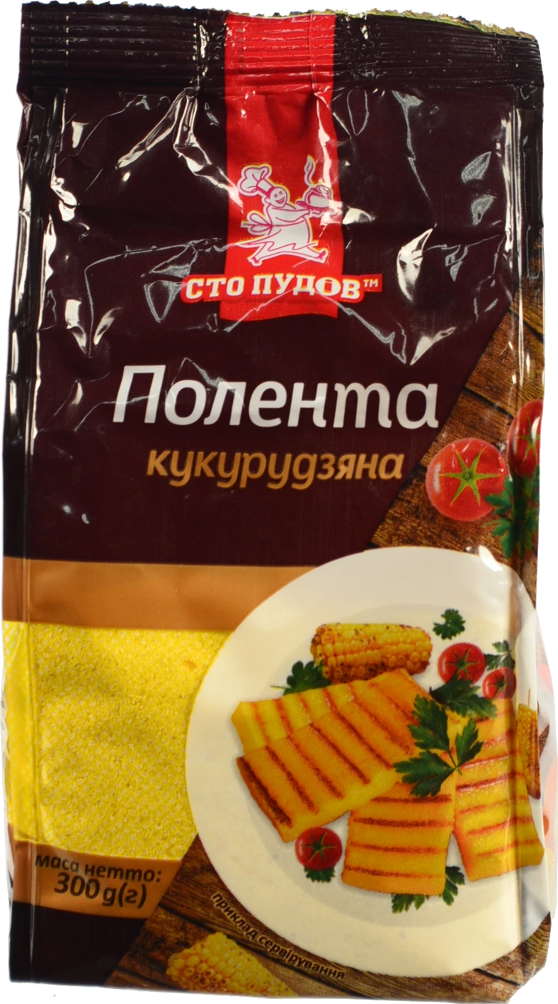 Полента кукурудзяна Сто пудів м/у 300г
