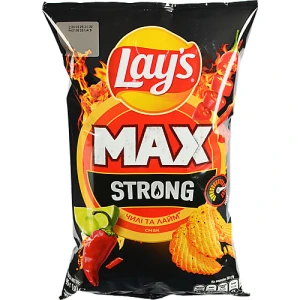 Чіпси Lays Max 95г чилі лайм