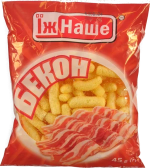 Кукурудзянi палички Їж Наше 45г бекон