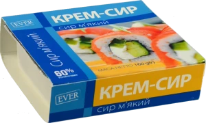 Крем-сир EVER 160г 60%