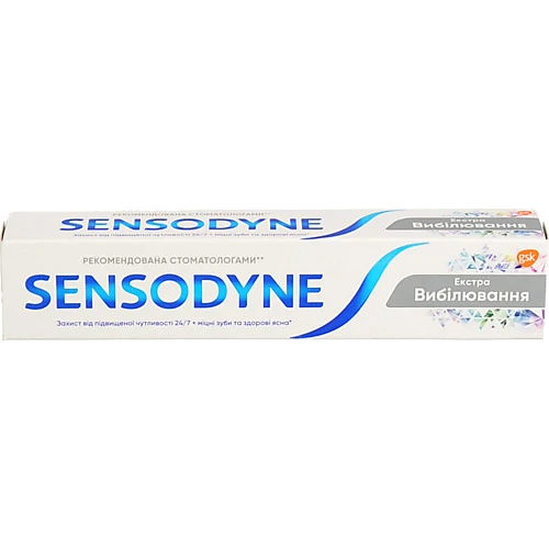 Паста зубна Екстра вибілювання Sensodyne 75мл