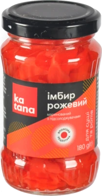 Імбир рожевий маринований Katana с/б 180г