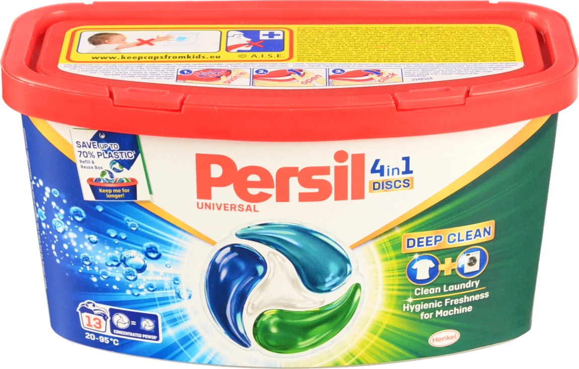 Гелеві капсули для прання Persil Universal 4in1 Deep Clean 13х16.5г
