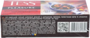 Чай Тесс 25п Pleasure чорний