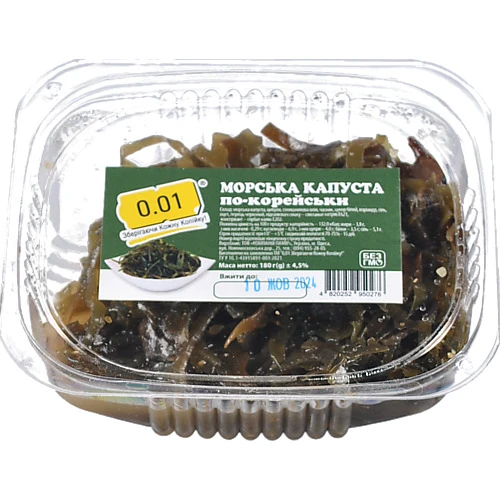 Капуста морська по-корейськи 180г
