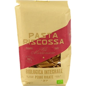 Паста Riscossa 500г №927 пенне орган.цільнозернова
