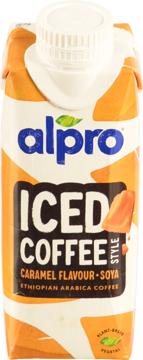 Холодний кави Alpro на соєвій основі з карамельним смаком 250мл
