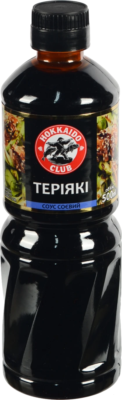 Соус соєвий Теріяки Hokkaido club п/пл 500мл